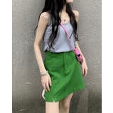 カラーデニムミニスカート 3サイズ ボトムス | kirakiraShop  | 詳細画像4 