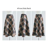 チェック柄フレアスカート 4サイズ ボトムス | kirakiraShop  | 詳細画像19 