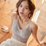 グレー | スカラップレースブラトップ インナー 下着 | kirakiraShop