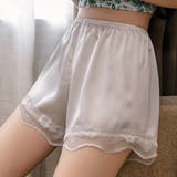 グレージュ | 裾レースペチコートパンツ 3サイズ インナー | kirakiraShop