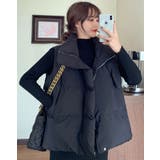 スタンドネック中綿ベスト 4サイズ アウター | kirakiraShop | 詳細画像3