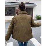 スタンドネック中綿カラージャケット 2サイズ アウター | kirakiraShop  | 詳細画像13 