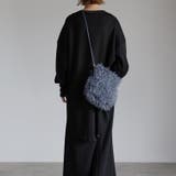 ブルー | ファーポシェット フェイクファー かわいい | GUSCIO