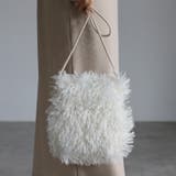 ホワイト | ファーポシェット フェイクファー かわいい | GUSCIO
