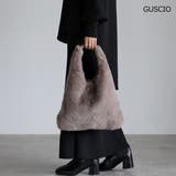トライアングルファーバッグ ワンハンドル ふわふわ | GUSCIO | 詳細画像1