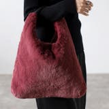 トライアングルファーバッグ ワンハンドル ふわふわ | GUSCIO | 詳細画像31 