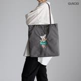 ナイロントートバッグ フレンチブルドッグ 刺繍 12-1088 | GUSCIO | 詳細画像1 
