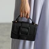 ★雑誌anan掲載商品 ベルトデザインスクエアショルダーバッグ 12-1091 | GUSCIO | 詳細画像5 