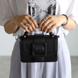 ★雑誌anan掲載商品 ベルトデザインスクエアショルダーバッグ 12-1091 | GUSCIO | 詳細画像8 