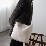 スクエア型 ショルダーバッグ  1枚革風  長さ調節可能  12-1130 | GUSCIO | 詳細画像8 