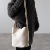 スクエア型 ショルダーバッグ  1枚革風  長さ調節可能  12-1130 | GUSCIO | 詳細画像10 