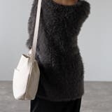 スクエア型 ショルダーバッグ  1枚革風  長さ調節可能  12-1130 | GUSCIO | 詳細画像11 