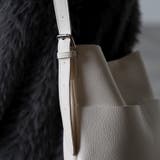 スクエア型 ショルダーバッグ  1枚革風  長さ調節可能  12-1130 | GUSCIO | 詳細画像14 