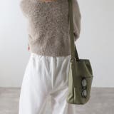 スクエア型 ショルダーバッグ  1枚革風  長さ調節可能  12-1130 | GUSCIO | 詳細画像26 