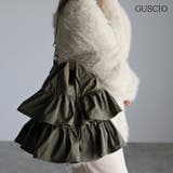 プリーツフリルショルダーバッグ ドローストリング 2段フリル | GUSCIO | 詳細画像1