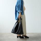 ノットハンドルトートバッグ ポーチ付き 一枚革風 12-1151 | GUSCIO | 詳細画像9