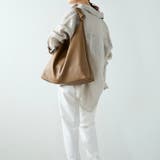 ノットハンドルトートバッグ ポーチ付き 一枚革風 12-1151 | GUSCIO | 詳細画像23