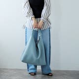 ノットハンドルトートバッグ ポーチ付き 一枚革風 12-1151 | GUSCIO | 詳細画像40