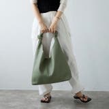 ノットハンドルトートバッグ ポーチ付き 一枚革風 12-1151 | GUSCIO | 詳細画像52