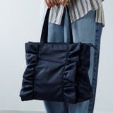 ナイロンフリルトートバッグ フェミニン かわいい A4 12-1159 | GUSCIO | 詳細画像2 