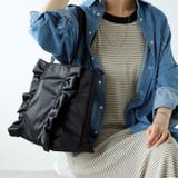 ナイロンフリルトートバッグ フェミニン かわいい A4 12-1159 | GUSCIO | 詳細画像34 