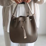 グレー | ノットリボンショルダーバッグ 12-1170 | GUSCIO