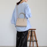 ハンドバッグ  ボストン型 三室構造 ショルダー付き 12-1187 | GUSCIO | 詳細画像15 