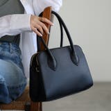 ハンドバッグ  ボストン型 三室構造 ショルダー付き 12-1187 | GUSCIO | 詳細画像17 