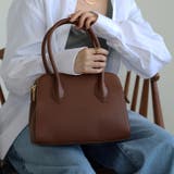 ハンドバッグ  ボストン型 三室構造 ショルダー付き 12-1187 | GUSCIO | 詳細画像28 