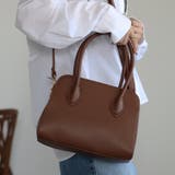 ハンドバッグ  ボストン型 三室構造 ショルダー付き 12-1187 | GUSCIO | 詳細画像32 