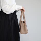 ハンドバッグ  ボストン型 三室構造 ショルダー付き 12-1187 | GUSCIO | 詳細画像37 