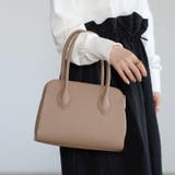 ハンドバッグ  ボストン型 三室構造 ショルダー付き 12-1187 | GUSCIO | 詳細画像38 