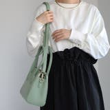 ハンドバッグ  ボストン型 三室構造 ショルダー付き 12-1187 | GUSCIO | 詳細画像53 
