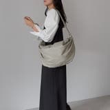 バルーン型ショルダーバッグ アンティーク風PUレザー 通勤 | GUSCIO | 詳細画像15 