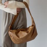 バルーン型ショルダーバッグ アンティーク風PUレザー 通勤 | GUSCIO | 詳細画像18 