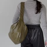 バルーン型ショルダーバッグ アンティーク風PUレザー 通勤 | GUSCIO | 詳細画像25 