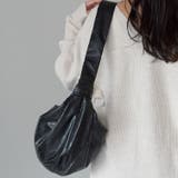 バルーン型ショルダーバッグ アンティーク風PUレザー 通勤 | GUSCIO | 詳細画像2 