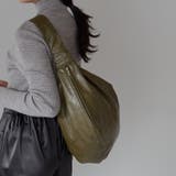 バルーン型ショルダーバッグ アンティーク風PUレザー 通勤 | GUSCIO | 詳細画像26 