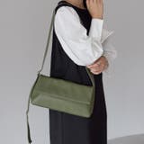 カーキ | スクエア型ショルダーバッグ 12-1226 | GUSCIO