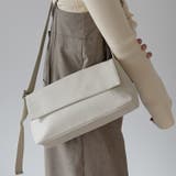 アイボリー | スクエア型ショルダーバッグ 12-1226 | GUSCIO