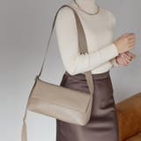 ベージュ | スクエア型ショルダーバッグ 12-1226 | GUSCIO