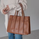 プリーツトートバッグ ベルトモチーフ A4 通勤 通学 軽量 12-1227 | GUSCIO | 詳細画像10 