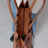 プリーツトートバッグ ベルトモチーフ A4 通勤 通学 軽量 12-1227 | GUSCIO | 詳細画像12 