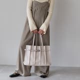 プリーツトートバッグ ベルトモチーフ A4 通勤 通学 軽量 12-1227 | GUSCIO | 詳細画像33 