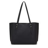 ブラック | ビジネストートバッグ 通勤通学 A4 12-1242 | GUSCIO