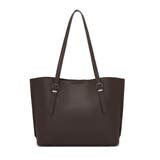 ダークブラウン | ビジネストートバッグ 通勤通学 A4 12-1242 | GUSCIO
