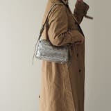 シルバー | メッシュショルダーバッグ ミニバッグ 12-1247 | GUSCIO