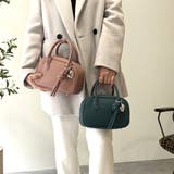 2wayショルダー&ハンドバッグ ミニボストン チャーム付き | GUSCIO | 詳細画像14 