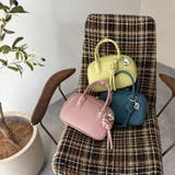 2wayショルダー&ハンドバッグ ミニボストン チャーム付き | GUSCIO | 詳細画像3 