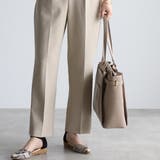 トートバッグ ベルトデザイン ポーチ付き | GUSCIO | 詳細画像3 